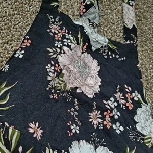 Overalls styled romper